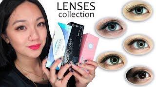 MY CONTACT LENS COLLECTION | CIRCLE & COLOURED Lenses Review