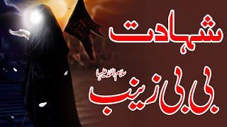 15 Rajab Shahdat Hazrat Zainab sa | Mazaib Bibi Zainab sa | Waqia | History | Ali Hassan 14