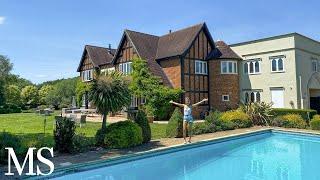 Inside a £5,750,000 Surrey Mansion | Outdoor swimming pool, tennis court & 5 acres (full tour)