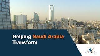 Helping Saudi Arabia transform | Wärtsilä