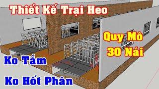 Thiết Kế Trại Heo 30 Nái phần 1 | khởi nghiệp TV