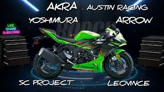 2024 Kawasaki ZX6R | Which Exhaust Sounds Best?