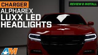 2015-2023 Charger AlphaRex LUXX-Series LED Projector Headlights Review & Install
