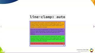 Implementing line clamp