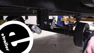 etrailer | Dexter Tandem Axle Trailer Heavy-Duty Suspension Kit Installation