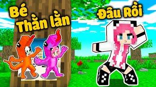 MỀU THỬ THÁCH ĐỘT NHẬP VÀO NHÀ TROLL PANDA TRONG MINECRAFT*REDHOOD 24 GIỜ LÀM THẰN LẰN PHÁ NHÀ RYMEE