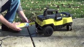 Winterize an Electric Pressure Washer