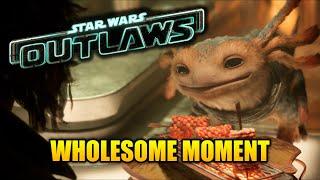 Star Wars Outlaws - Kay & Nix Eat Food Together (Wholesome Moment)