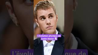 Comment Justin Bieber a changé physiquement au cours des années #justinbieber