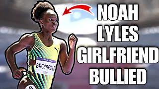 Noah Lyles Girl Friend Getting Bullied... Let's Be Real!