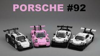 LEGO Porsche 911 RSR #92 - Le Mans 2018 - Details and Building Instructions