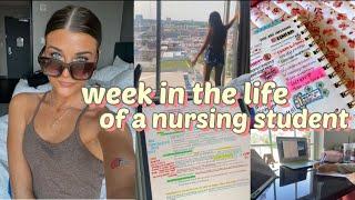 WEEK IN THE LIFE OF A NURSING STUDENT | vlog