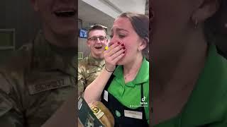 Airman surprises his sister after 6 months #airman #airforce #soldier #military #marines #navy #army