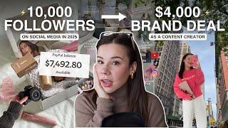 You’re not charging enough for brand deals in 2025..even with under 10k (How much to charge)