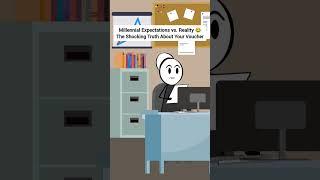 Millennial Expectations vs  Reality: The Shocking Truth About Your Voucher #animation #gplus