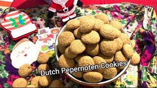 Dutch Cookies, Pepernoton cookies, Kruidnoten, Traditional Dutch gingerbread cookies