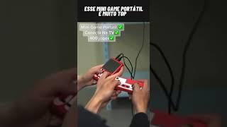 Rechargeable SUP Handy Video Game Box with TV Remote Joystick and 400 Games