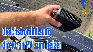 PKW Heizung mit PV versorgen und Wohnung heizen! Test