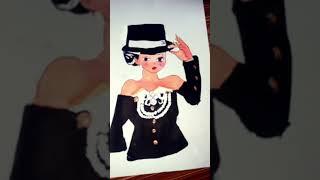 Jennie trending song#painting drawing#sakshi maurya art ️