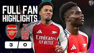 Saka's WONDERGOAL Helps Arsenal SMASH Forest! Arsenal 3-0 Nottingham Forest Highlights