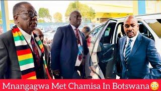 Finally Chamisa Met Mnangagwa In Botswana