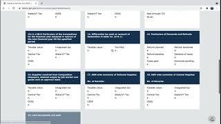 GST main pure saal ki GSTR 3b or GSTR 1 kaise download kare