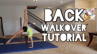 How to do a Back Walkover