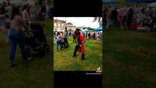 Crazy Captain Pirate Entertainment Tonbridge Castle community summer fair Performers Entertainment