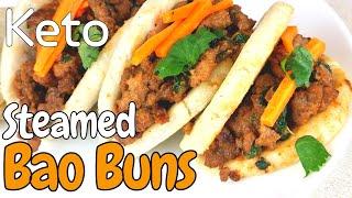 Keto Steamed Bao Buns Recipe