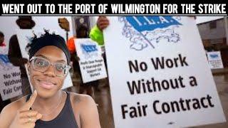 My Experience Day 3 Of The Port Strike | Port OF Wilmington, Delaware #portstrike