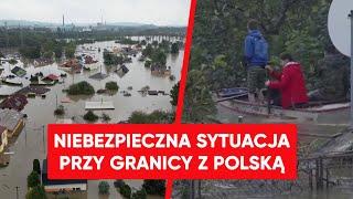 Pękła tama przy granicy z Polską. Dramatyczna sytuacja w Ostrawie