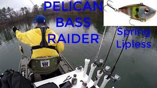 PELICAN BASS RAIDER SPRING LIPLESS  BASS | Fishing With Vance