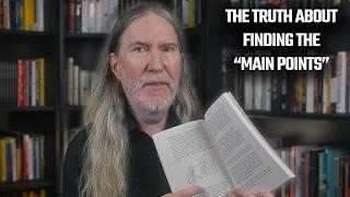 How to Find the Main Points in Books and Articles