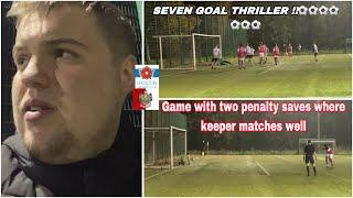 Croston u23 3-4 Darwen U23 matchday vlog *two penalty misses in seven goal thriller!*