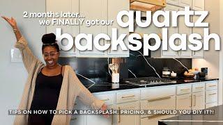 I FINALLY picked a backsplash for our kitchen... | diy dream home: kitchen makeover ep. 04