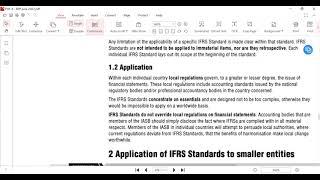 IFRS for SMEs