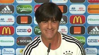 German Coach Joachim Loew Apolgises For His Controversial "Habits" During Euro 2016 Opener