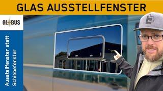 Camper Echtglasfenster mit Klappfenster || SCHALLDOSE ON TOUR