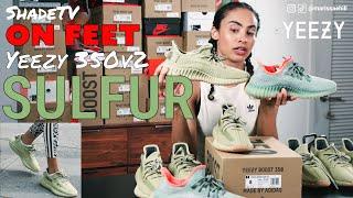 YEEZY 350 SULFUR ON FEET REVIEW: IS IT WORTH $220? YeezySupply Haul vs. DESERT SAGE, How to Style