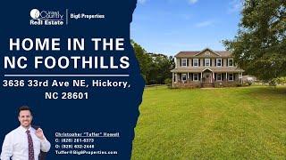 Home for Sale in NC Foothills | 3.87+/- Acres with 4 Bed/3.5 Bath | Big6 Properties