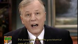 Did Jesus die under the providential care of God?