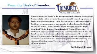 Our Company Profile Trimurti K. B. Raj Housing Construction Pvt. Ltd. Design, Pdf, Template, Format