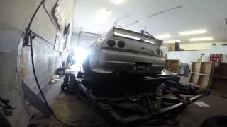 Nissan Skyline GTR R33 DYNO Backfire