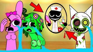 What Happened Whith Sprunki Pinki & Vineria & Zombie Wenda ? Mr. Black Doctor in Garry's Mod !