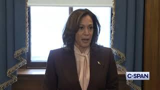 Vice President Kamala Harris after Electoral College Vote Count Certification