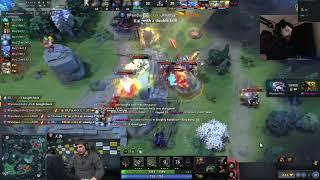 Gorgc times Arteezy diconnected vs 9Pandas