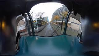 Cabinerit RET tram 7 Route November 2019 Willemsplein - Woudestein