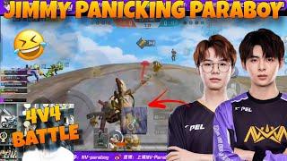 Jimmy Irritates Paraboy In A 4v4 Battle Against Team ChengC!! Team Paraboy vs Team ChengC!!