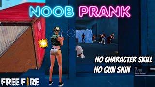 BEST NOOB PRANK  VS PRO PLAYERS. FREE FIRE [COSTA YT]