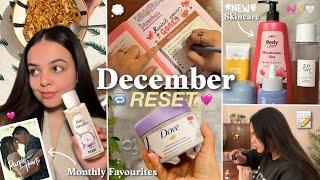 December Reset Planner Setup Skincare RoutineEverything shower, cleaning & organising 